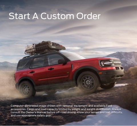 Start a custom order | Heritage Valley Ford in Putnam CT